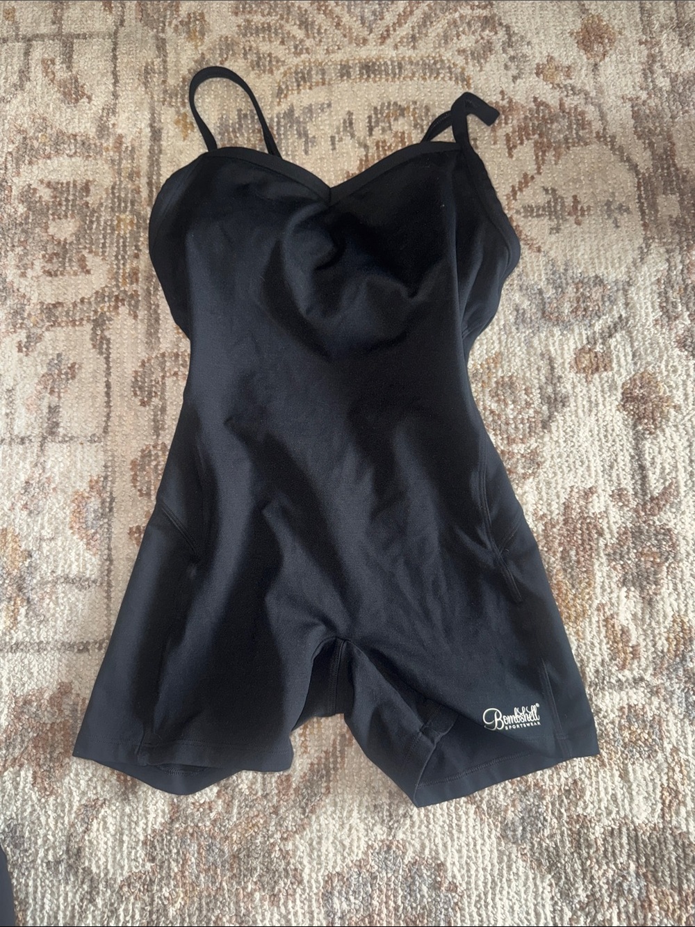 Bombshell sportswear black one piece size small